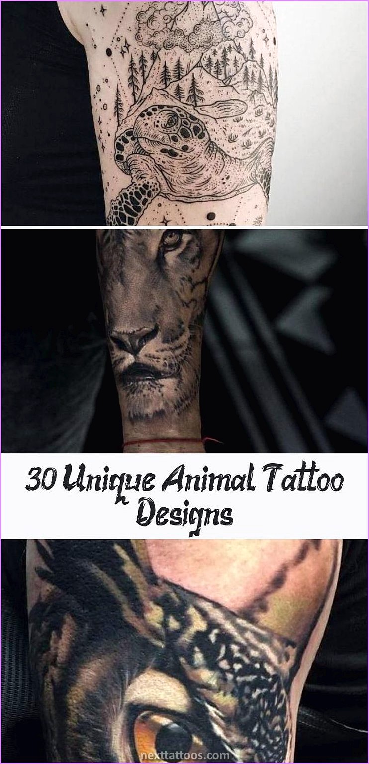 Unique Animal Tattoos For Men