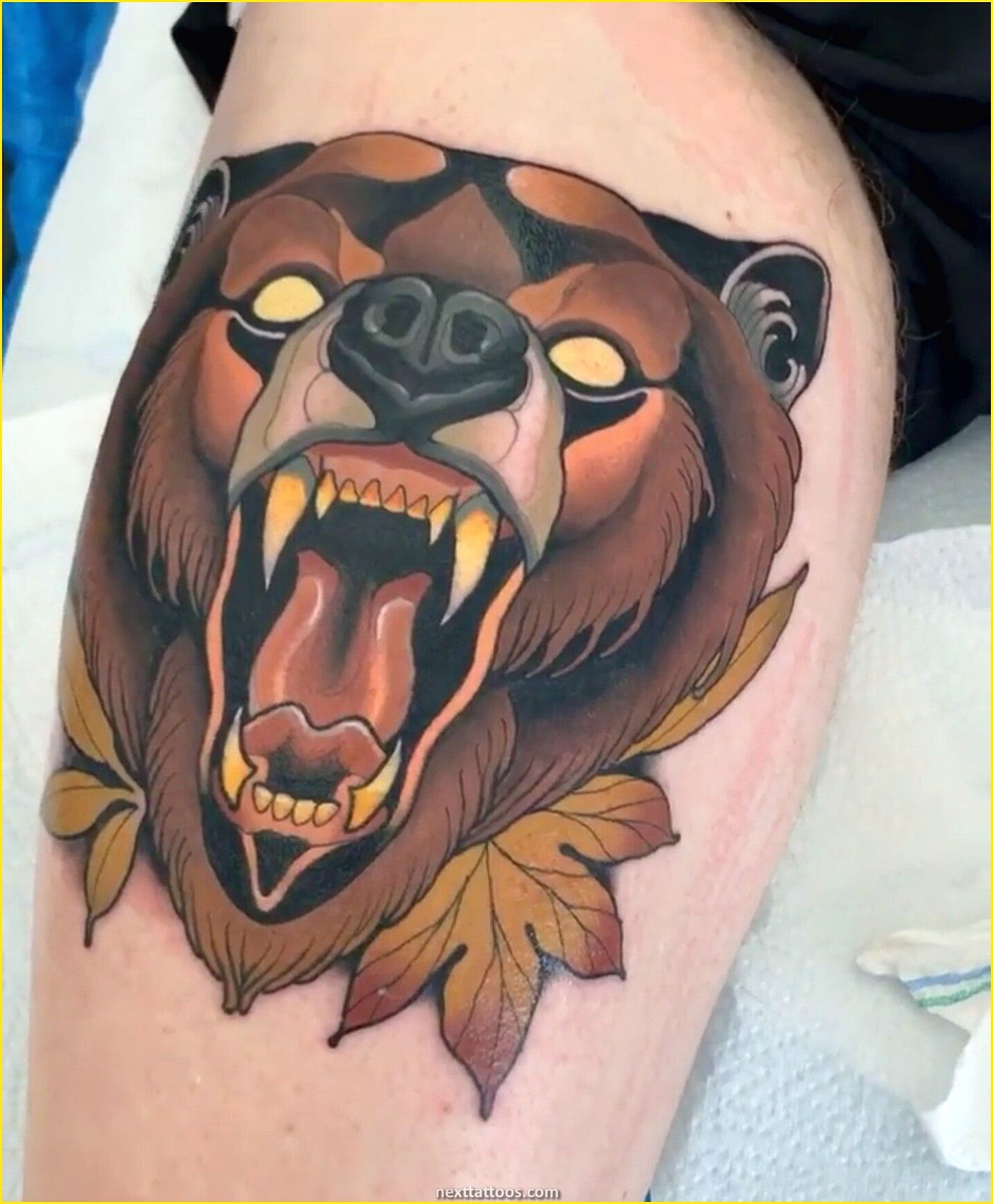 Animal Knee Tattoos
