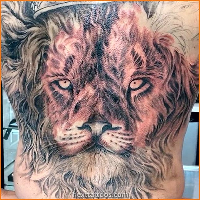 Animal Full Back Tattoos