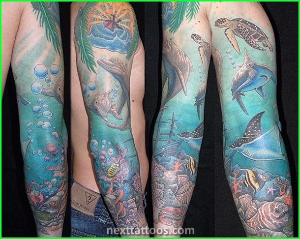 Sea Animal Tattoos Designs Sea Animal Tattoos Designs
