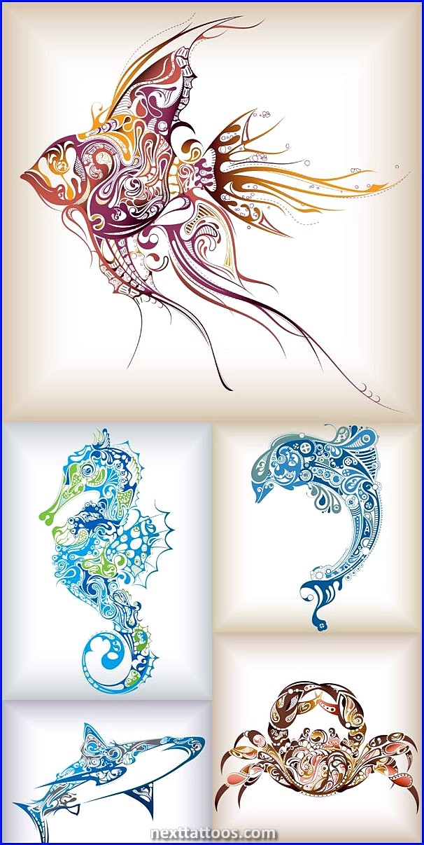 Sea Animal Tattoos Designs Sea Animal Tattoos Designs