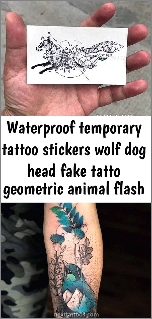 Animal Fake Tattoos - Fun Birthday Party Ideas For Children