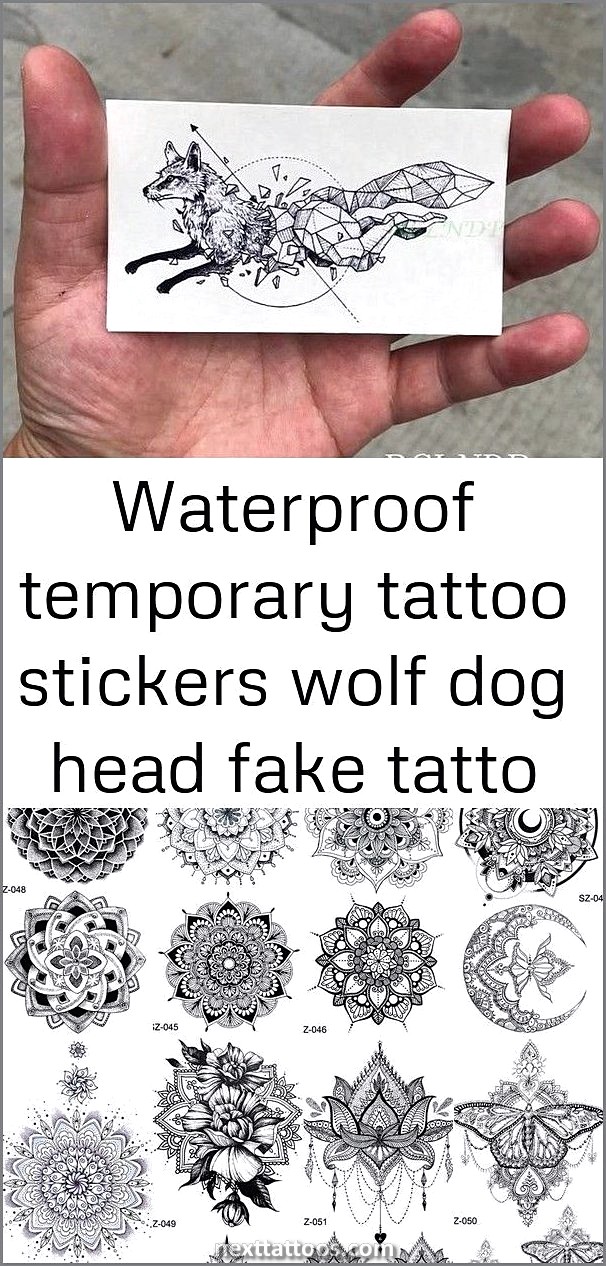 Animal Fake Tattoos - Fun Birthday Party Ideas For Children