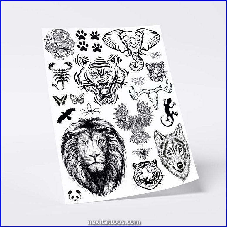 Animal Fake Tattoos - Fun Birthday Party Ideas For Children