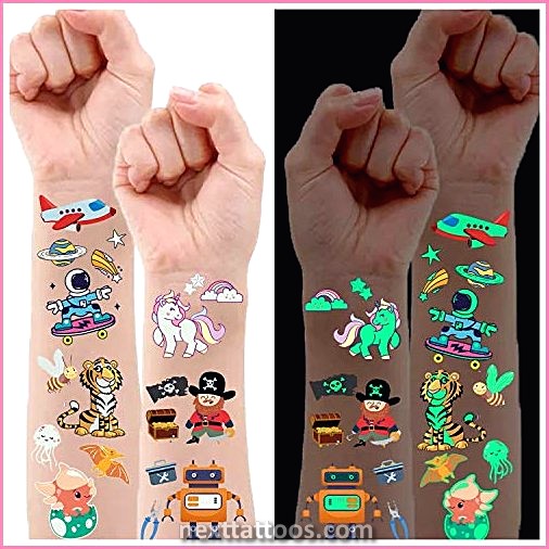 Animal Fake Tattoos - Fun Birthday Party Ideas For Children