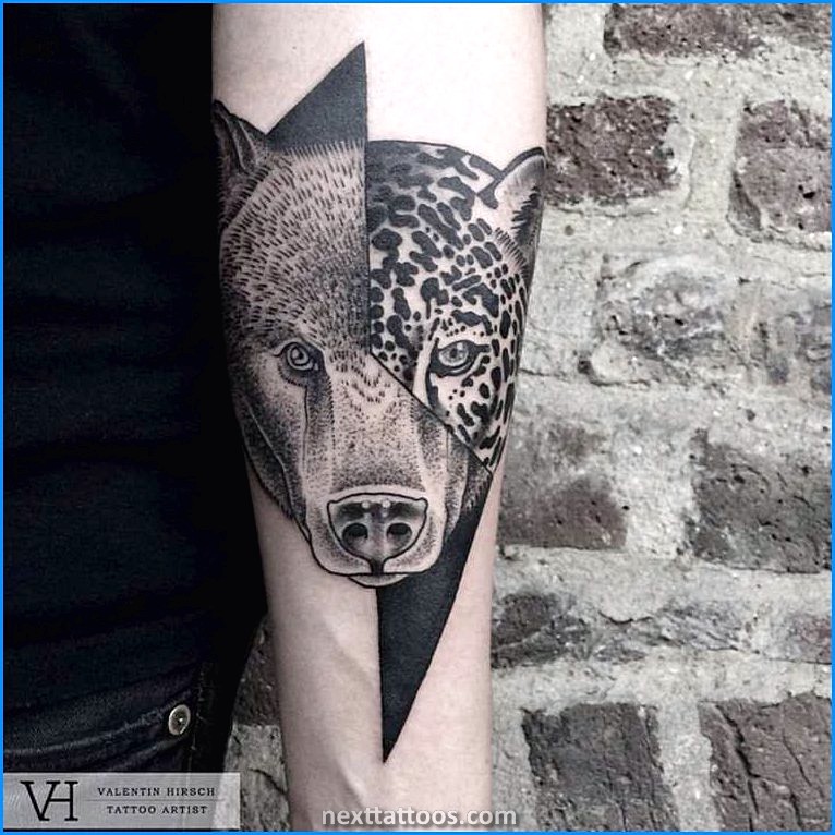 Animal Print Side Tattoos