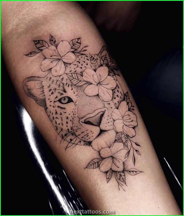Animal Print Side Tattoos