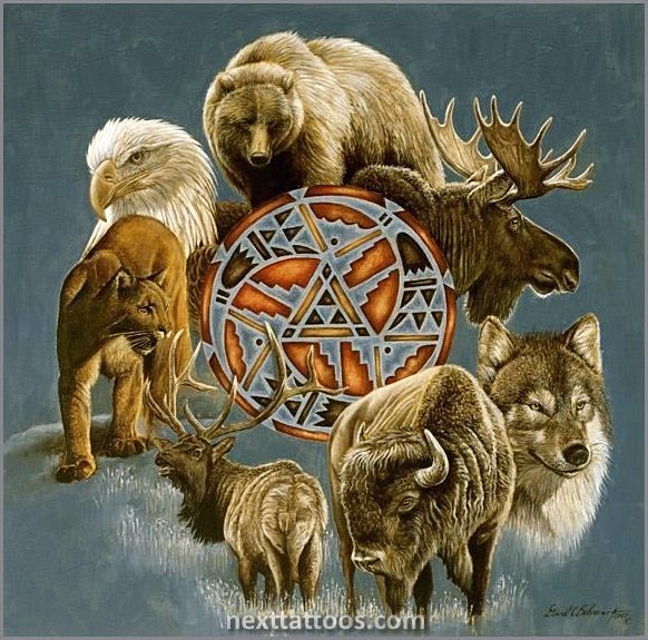 Native American Spirit Animal Tattoos
