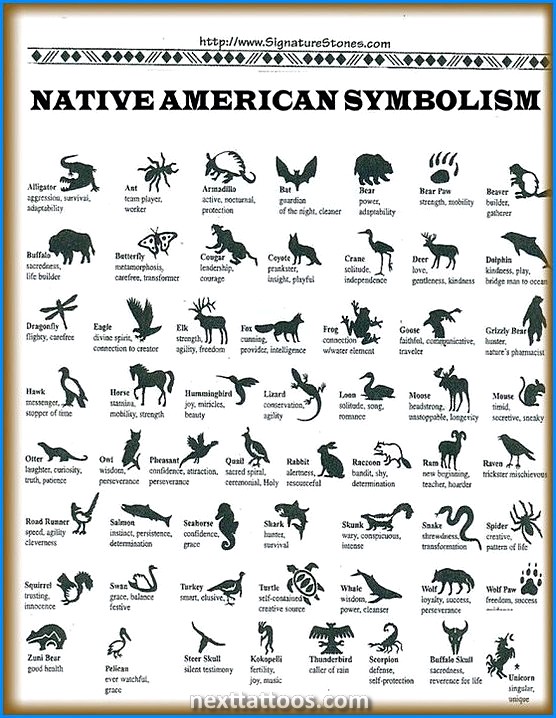 Native American Spirit Animal Tattoos