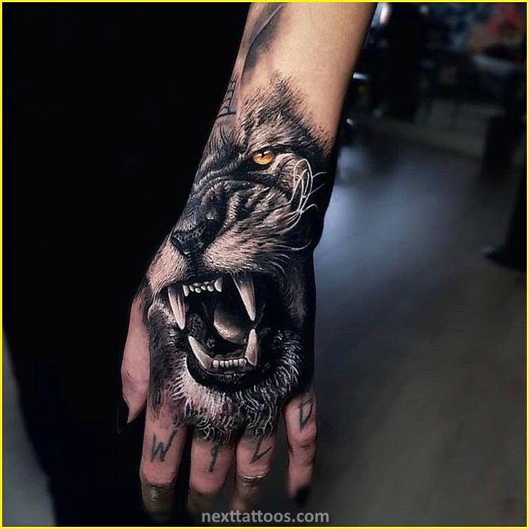 Mens Animal Hand Tattoos With Personal Meanings