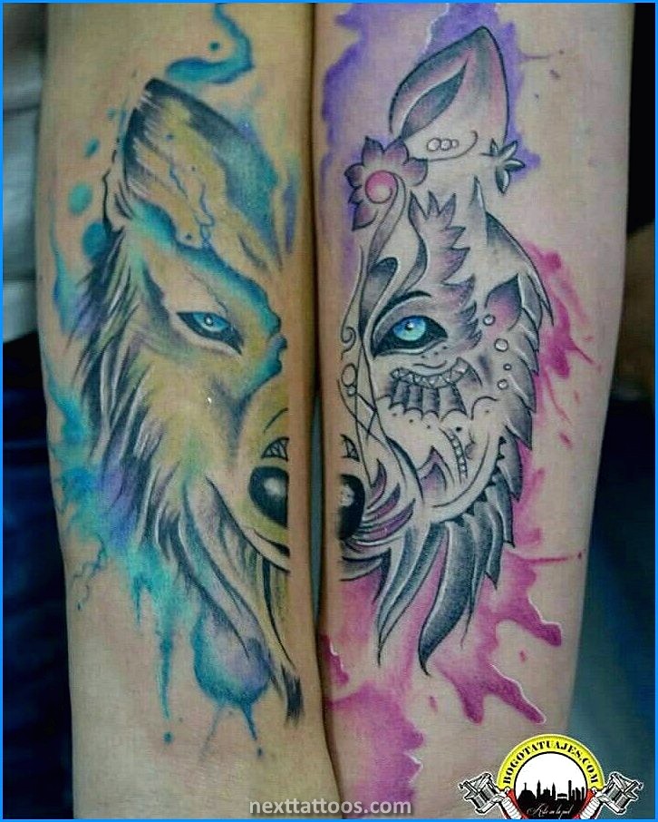 Animal Couple Tattoos - Express Your Love in a Unique and Meaningful Way
