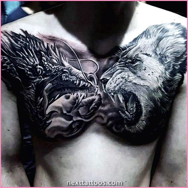 Make a Bold Statement With an Animal Chest Piece Tattoo