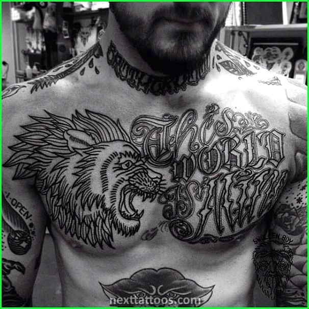 Make a Bold Statement With an Animal Chest Piece Tattoo