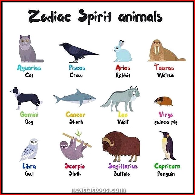 Virgo Spirit Animal Tattoos
