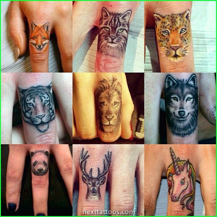 Finger Animal Tattoos - Unique Designs For Small Animal Finger Tattoos