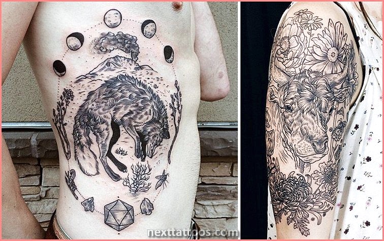 Popular Vintage Animal Tattoos