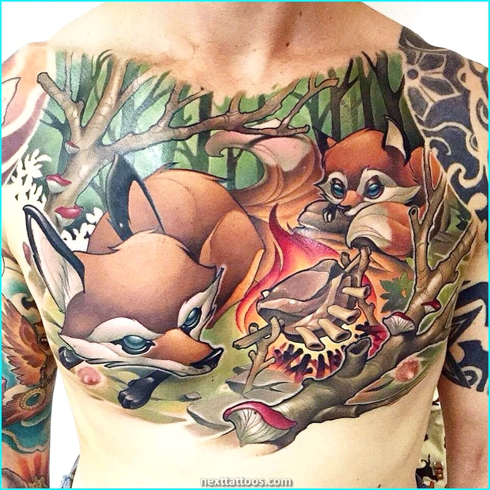 The Best Animal Tattoos on the Chest