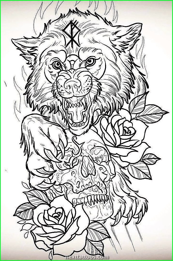 The Advantages of Line Drawing Animal Tattoos