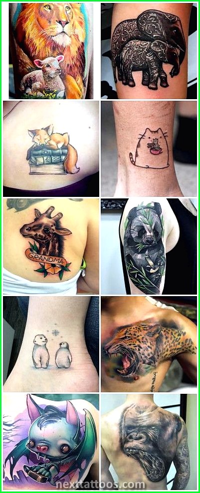 Top 10 Coolest Animal Tattoos