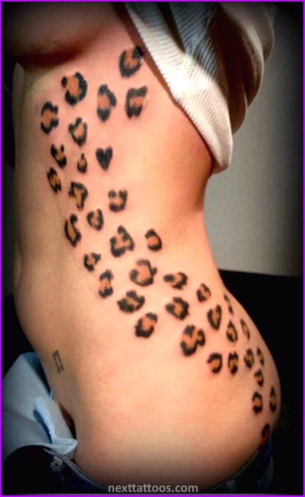 Animal Print Tattoos on the Thigh