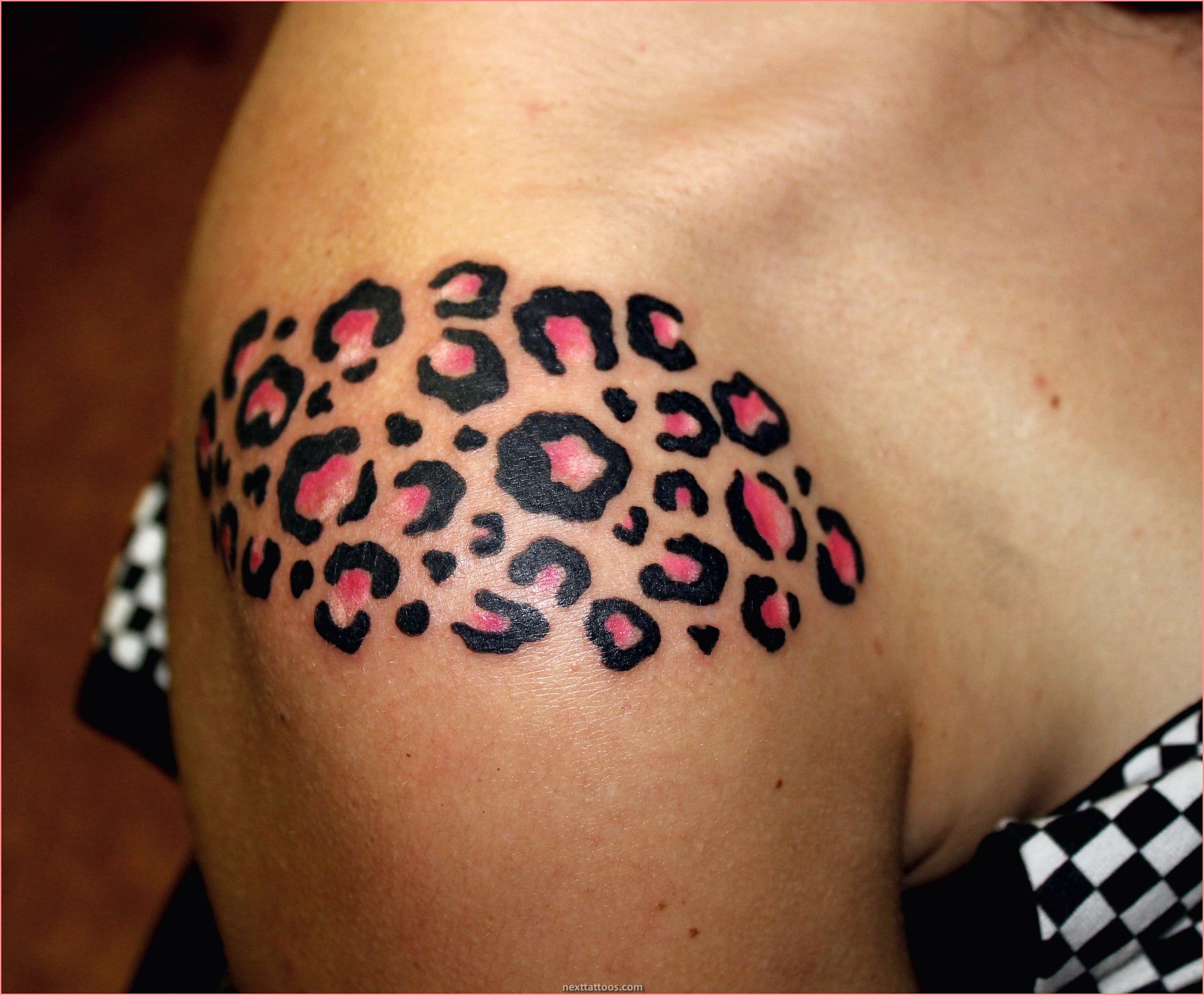 Animal Print Tattoos on the Thigh