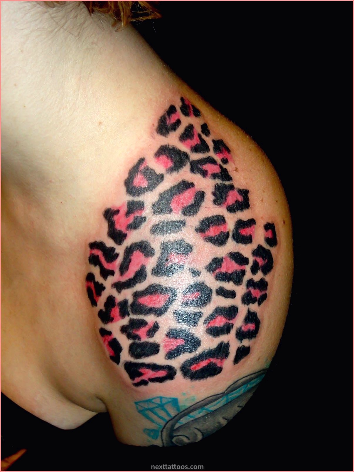 Animal Print Tattoos on the Thigh