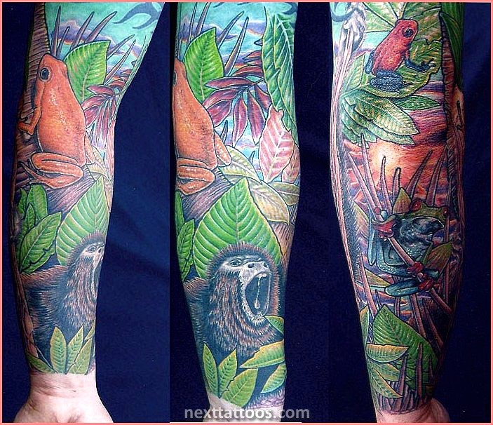 Jungle Animal Tattoos - Easy-To-Apply Animal-Inspired Designs