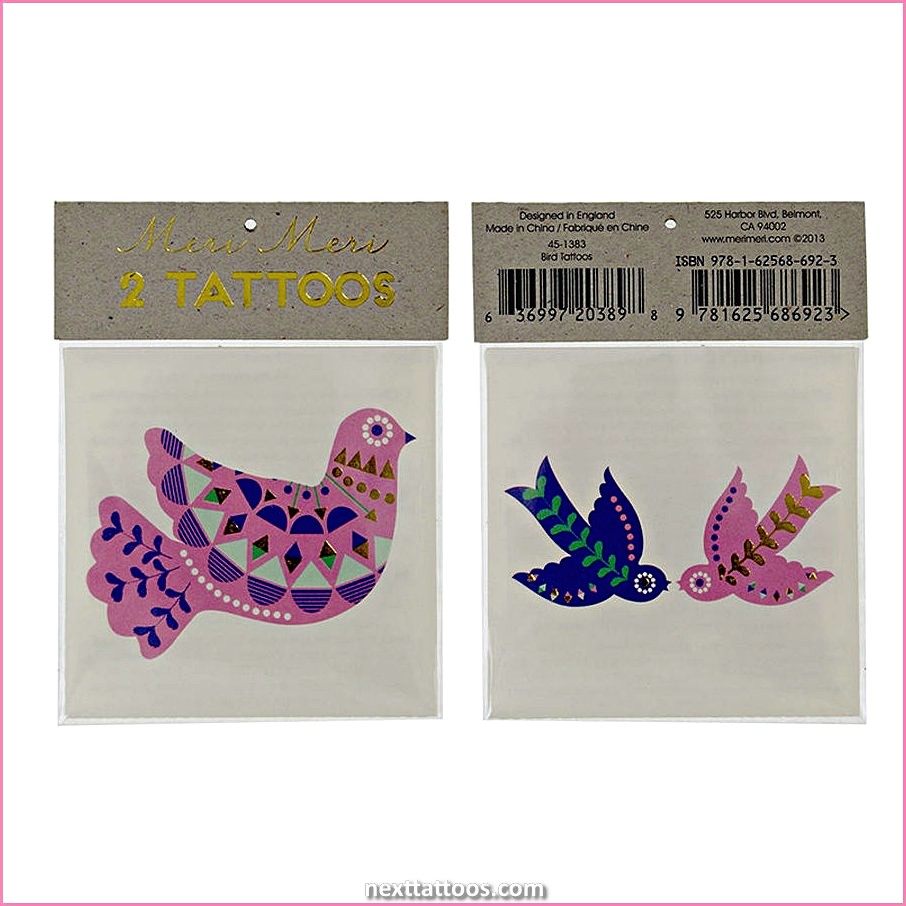 Animal Print Temporary Tattoos