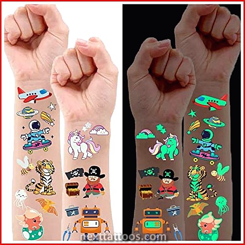 Animal Print Temporary Tattoos