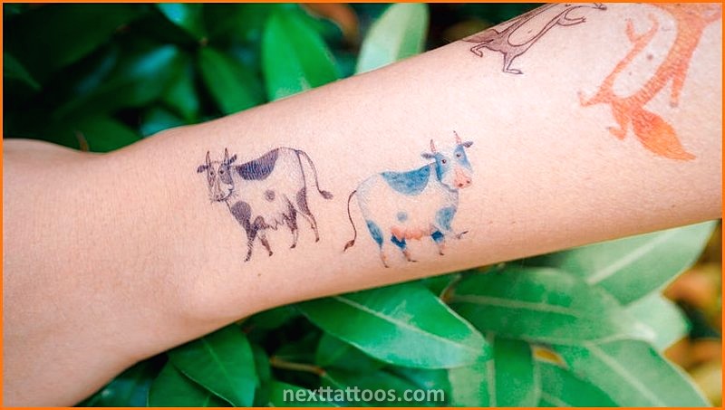 Animal Print Temporary Tattoos