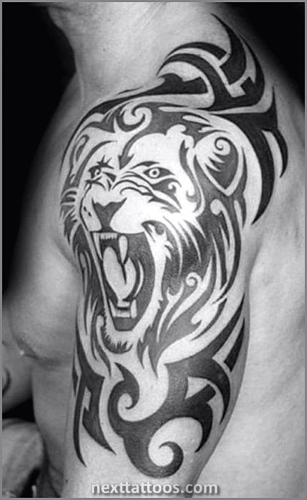 Animal Shoulder Tattoos For Men