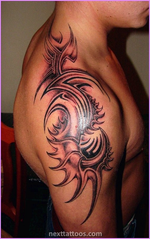 Animal Shoulder Tattoos For Men