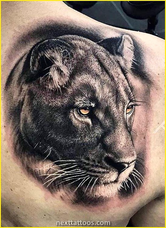 Animal Shoulder Tattoos For Men