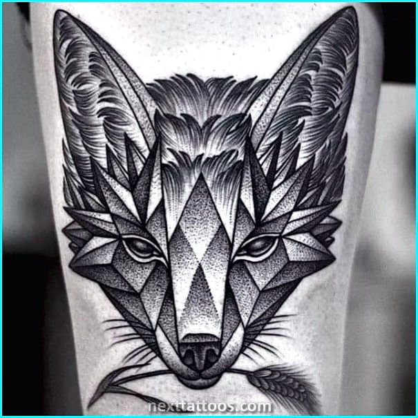 Simple Geometric Animal Tattoos