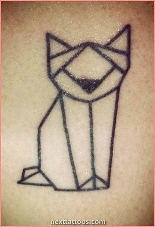 Simple Geometric Animal Tattoos