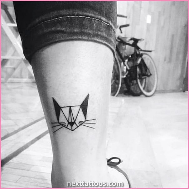 Simple Geometric Animal Tattoos