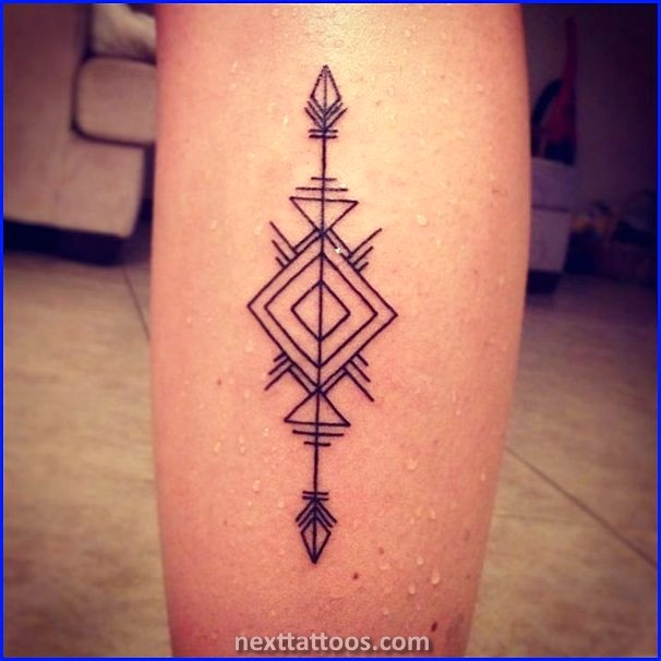 Simple Geometric Animal Tattoos