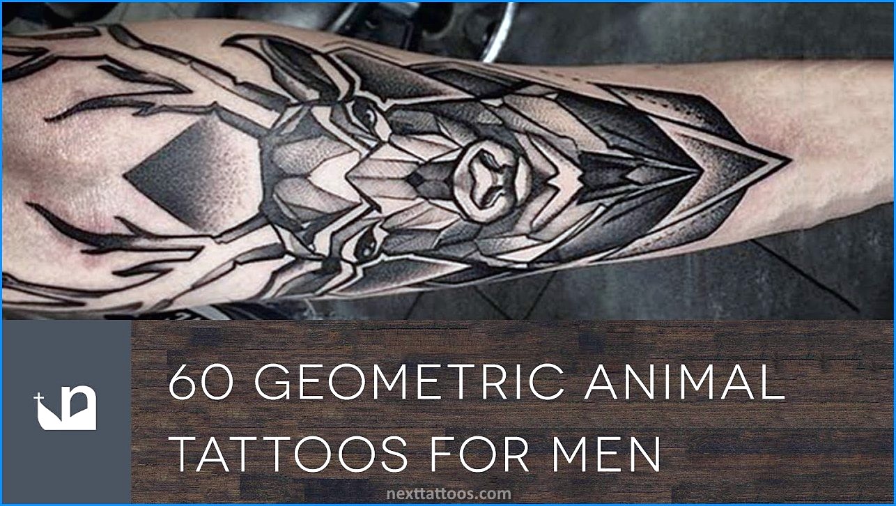 Simple Geometric Animal Tattoos
