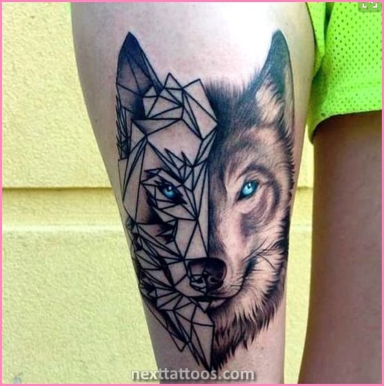 Simple Geometric Animal Tattoos