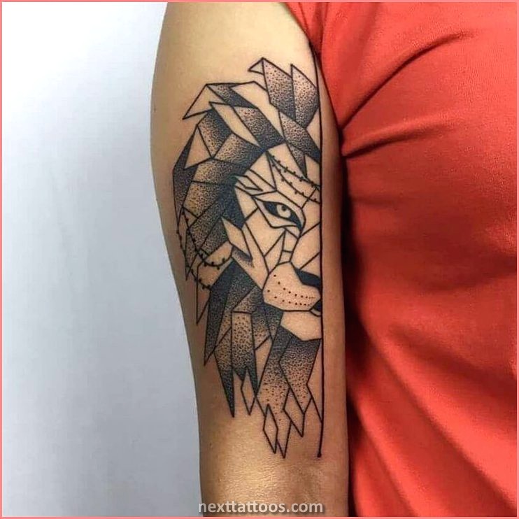 Simple Geometric Animal Tattoos