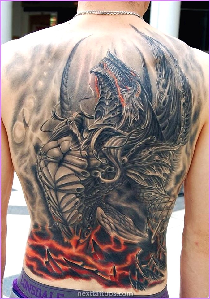 Mythical Animal Tattoos - Mythical Beast Tattoos For Men