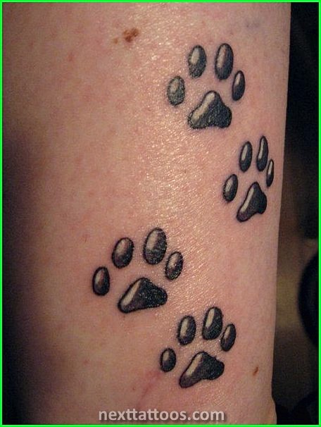 Animal Paw Print Tattoos - Choosing the Right Design