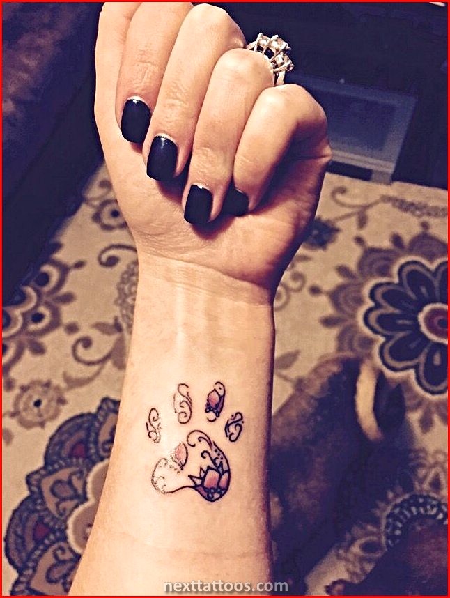 Animal Paw Print Tattoos - Choosing the Right Design