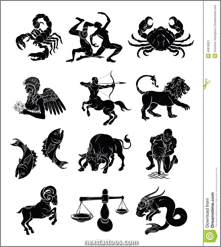 Chinese Zodiac Animal Tattoos