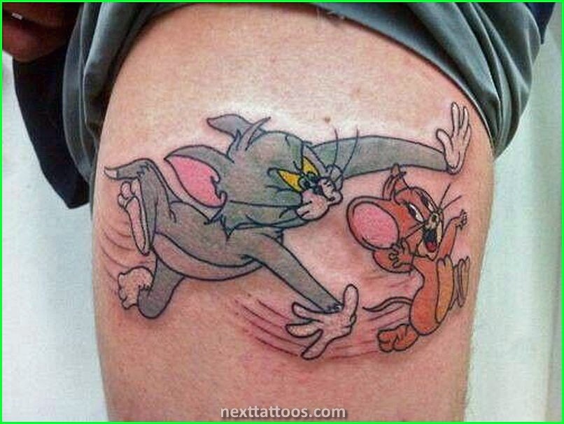 Best Cartoon Character Tattoos