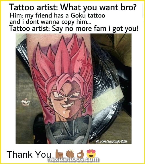 Anime Character With Moving Tattoos