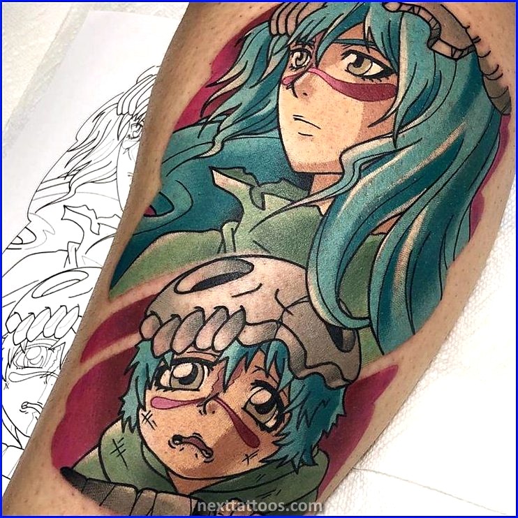 Anime Character With Moving Tattoos