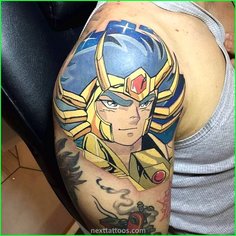 Anime Character With Tattoos Artwork