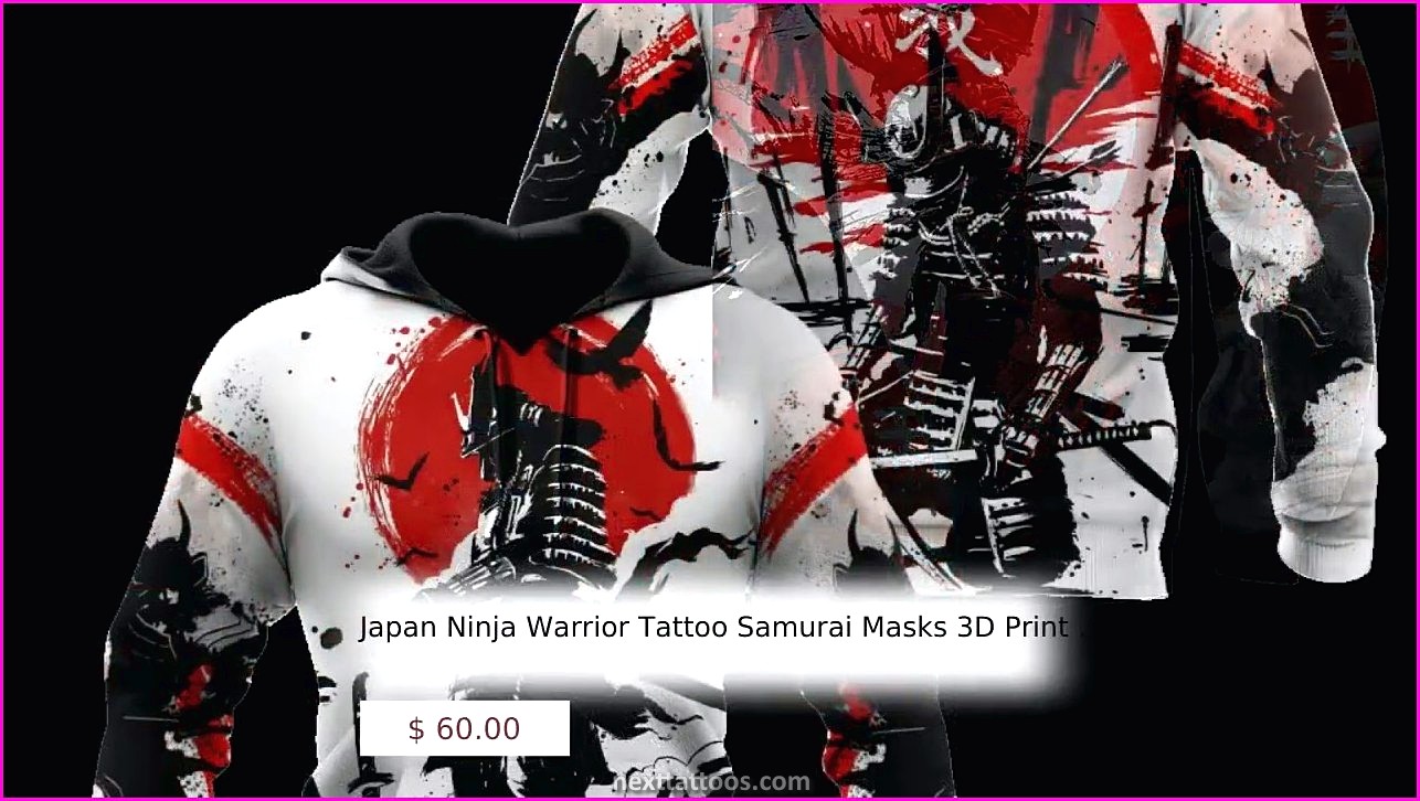 3D Japanese Character Tattoos