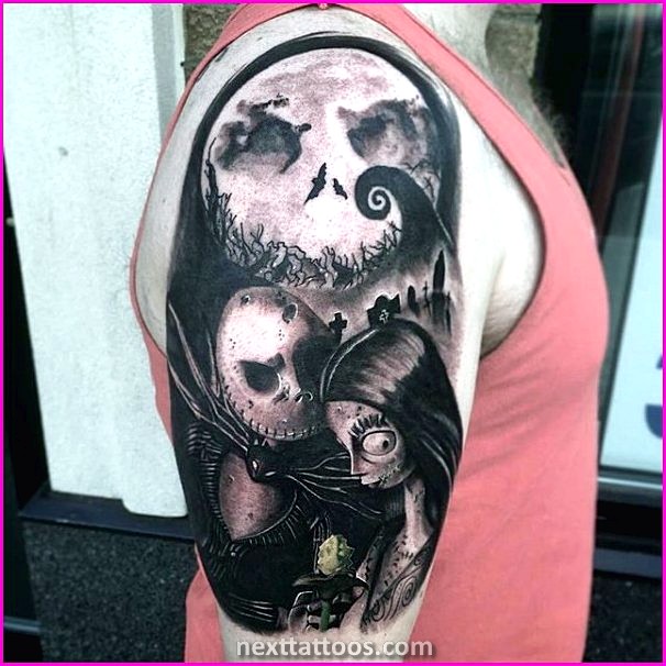 Cartoon Horror Movie Character Tattoos